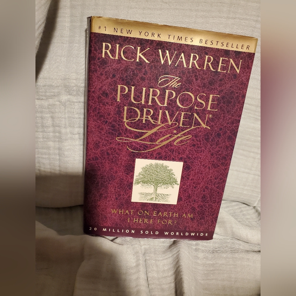's The Purpose Driven Life - Burgundy Cover